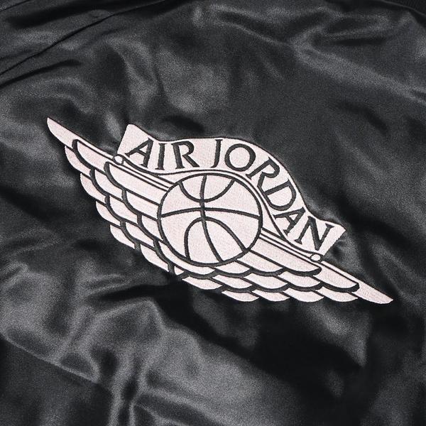 JORDAN SPORTSWEAR WINGS MA-1 BLACK / SILT RED | Garmentory