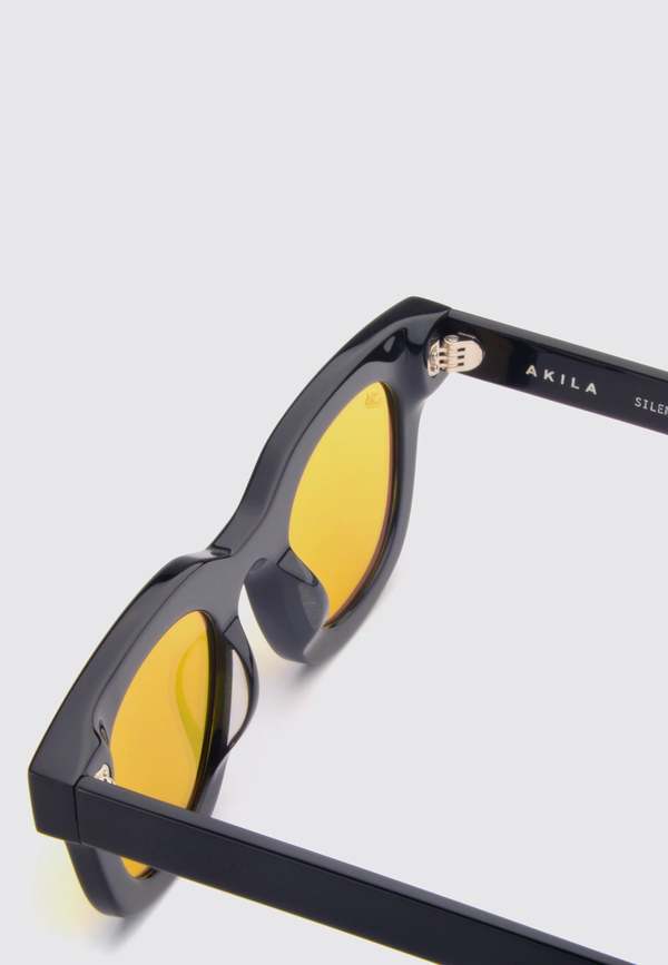 Unisex AKILA Apollo Sunglasses - Black/Yellow | Garmentory