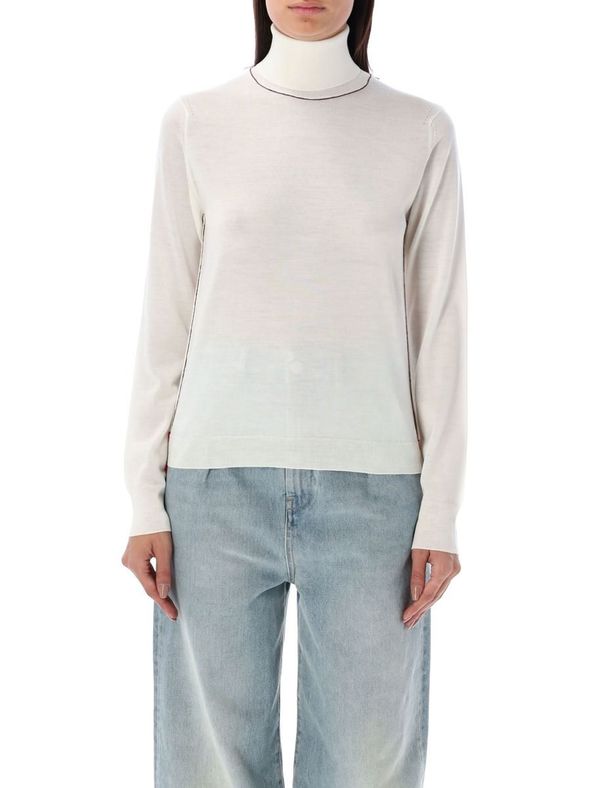 MAISON MARGIELA Work-In-Progress High-Neck Sweater | Garmentory