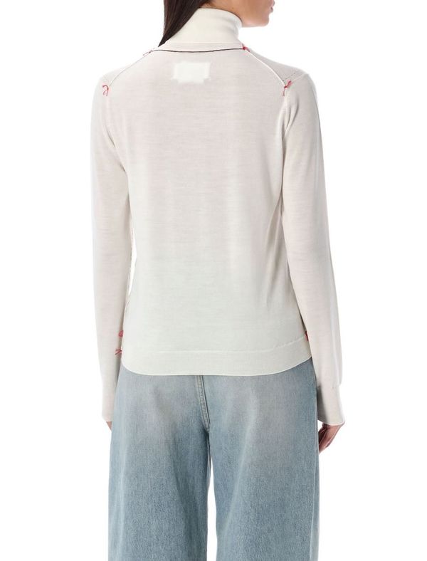 MAISON MARGIELA Work-In-Progress High-Neck Sweater | Garmentory