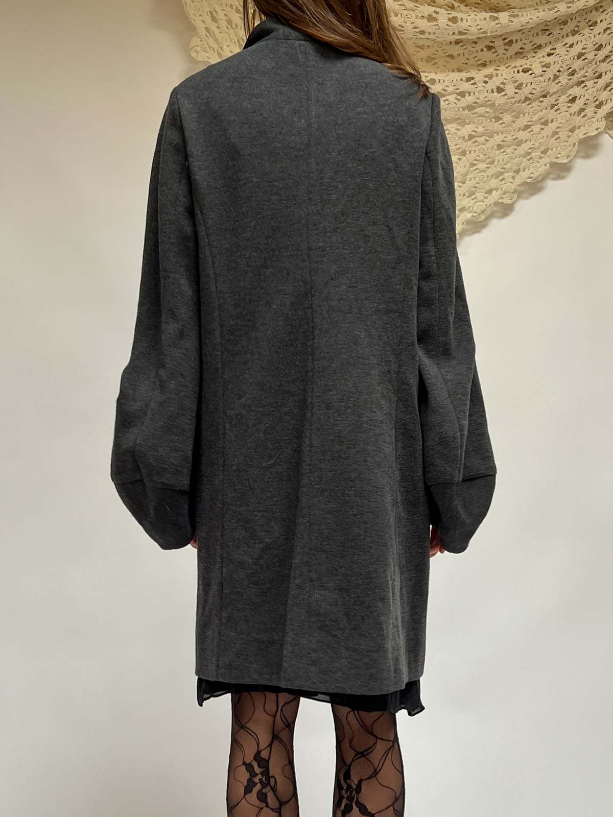 Marni Knit Coat - Gray | Garmentory
