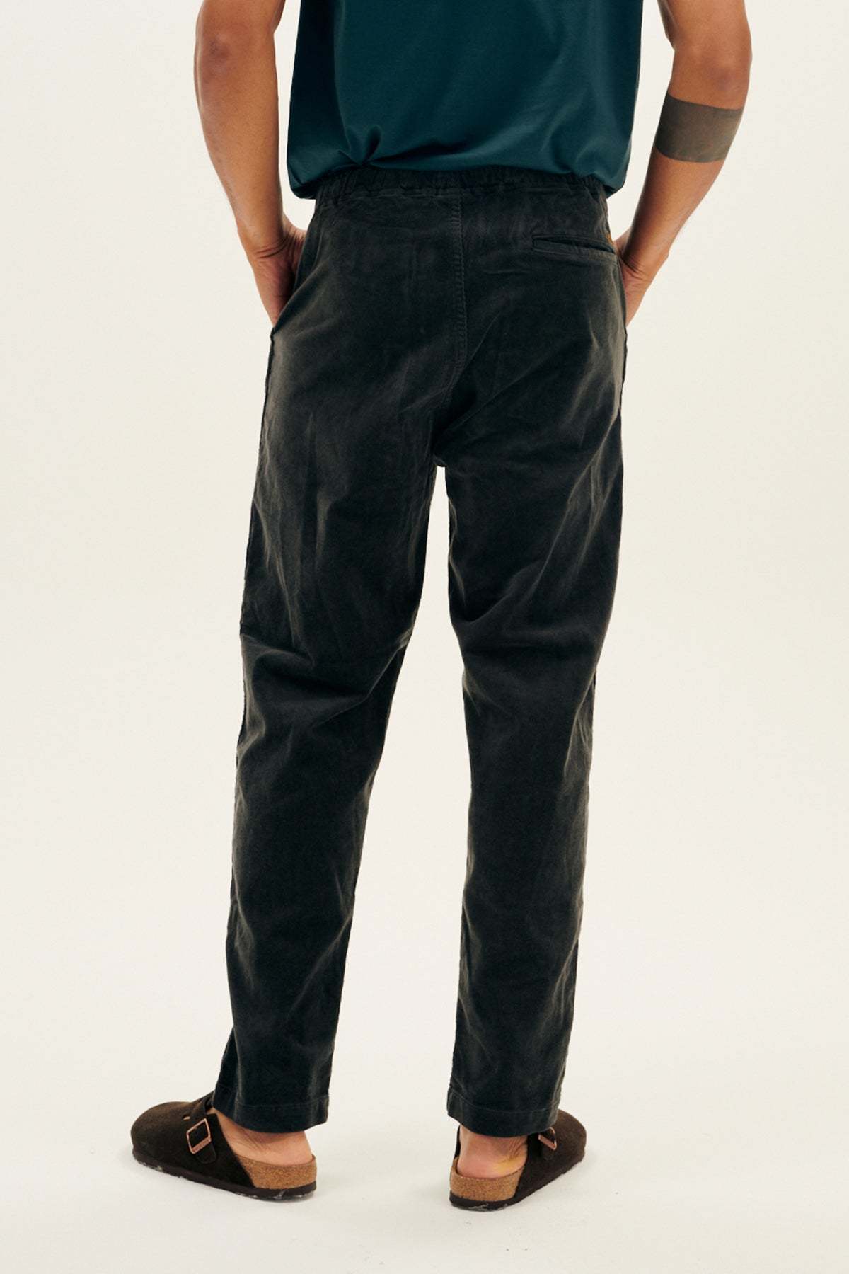 Orslow New Yorker Stretch Corduroy - CHARCOAL GRAY | Garmentory