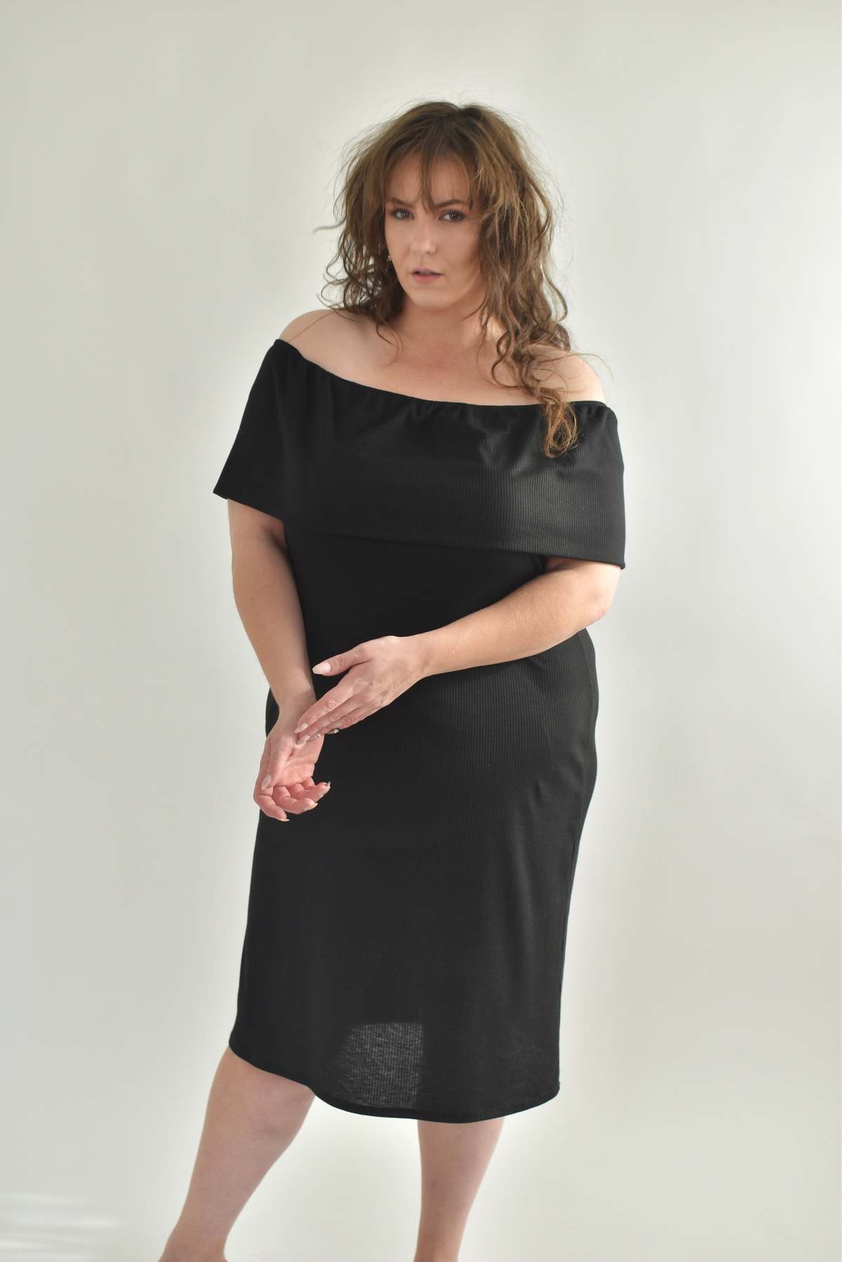 Altar Houseline Nora Midi Dress - Black - Image 6 of 19