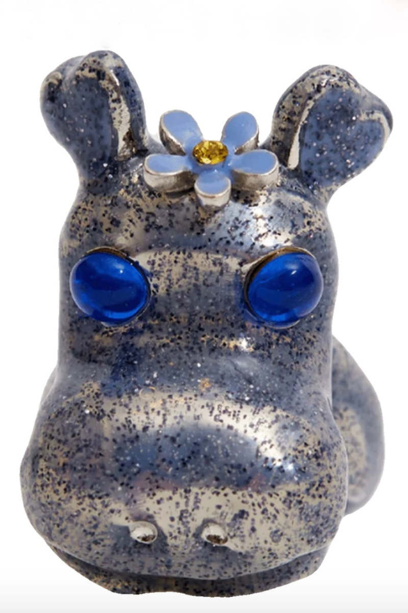 Collina Strada Hippo Ring - Ice Blue Speck | Garmentory