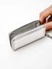 COMME DES GARCONS WALLET Small Rectangular Coin Wallet - Silver - Thumbnail 1