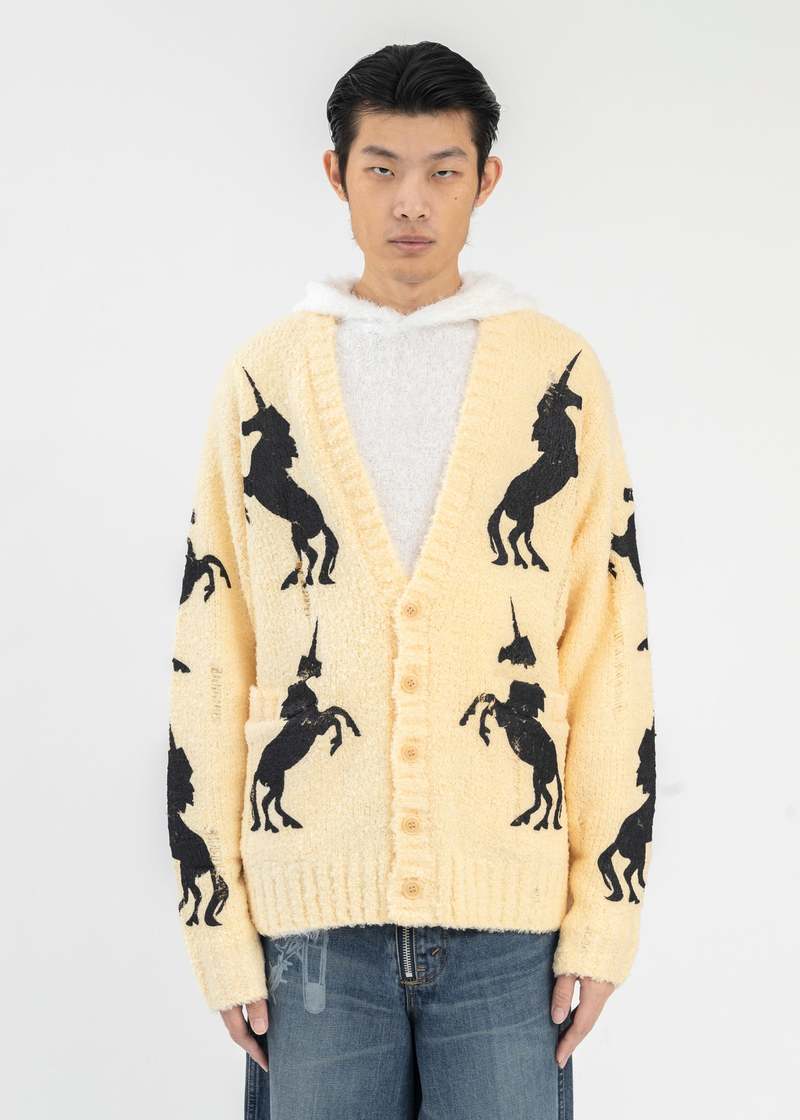 MASU-UNICORN GRUNGE CARDIGAN