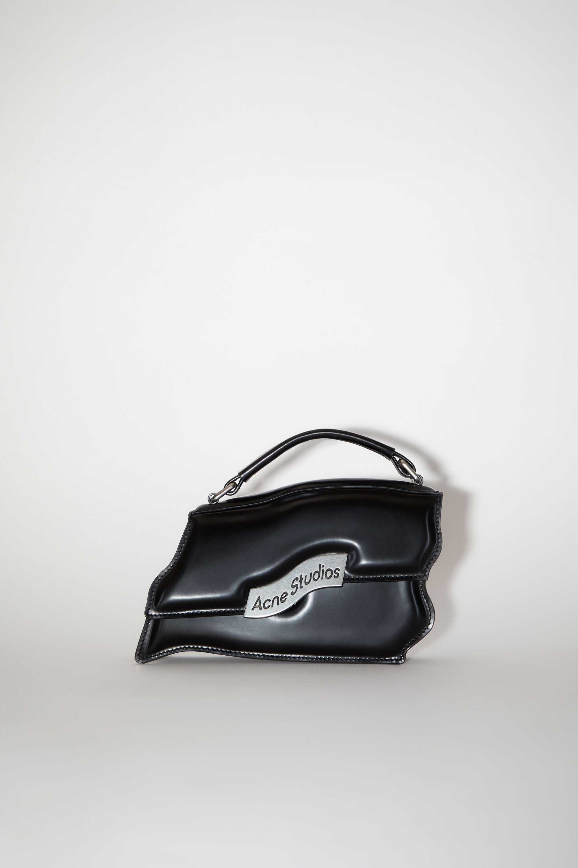 Acne Studios Distortion Wavy Mini Bag Black Garmentory