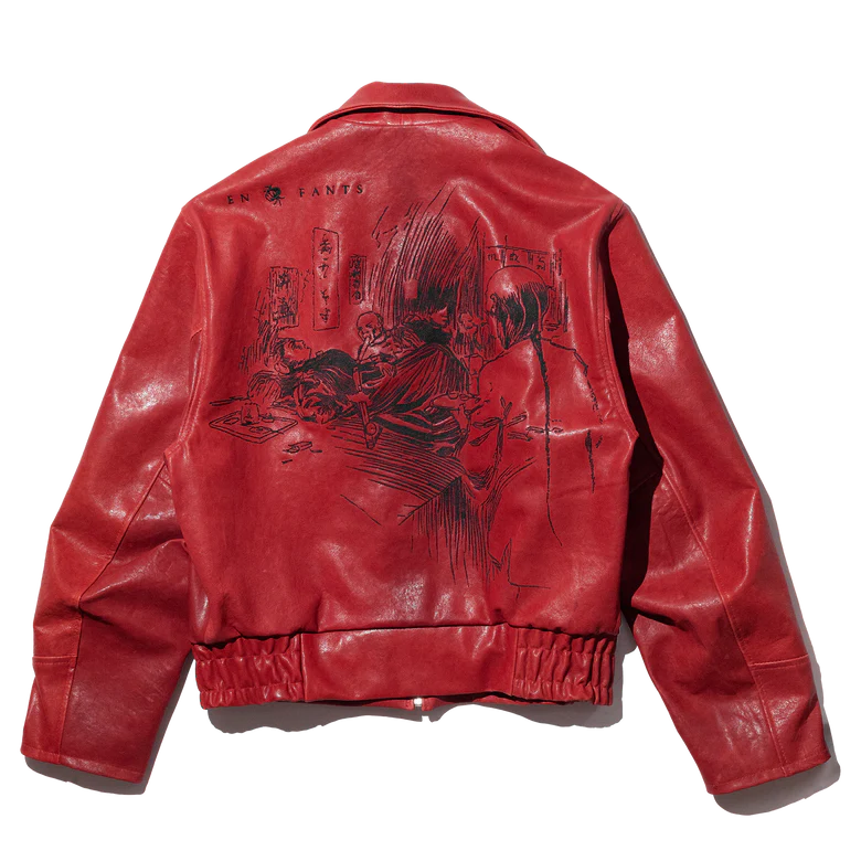 Enfants Riches Déprimés Red jacket with pins Buy Enfants Riches Déprimés women red jacket with pins for $14,294
