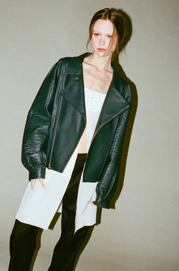 Maryam Nassir Zadeh Hero Jacket - Ink | Garmentory