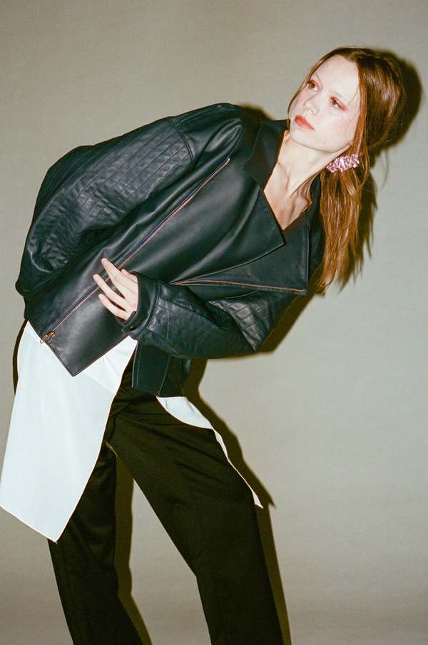 Maryam Nassir Zadeh Hero Jacket - Ink | Garmentory