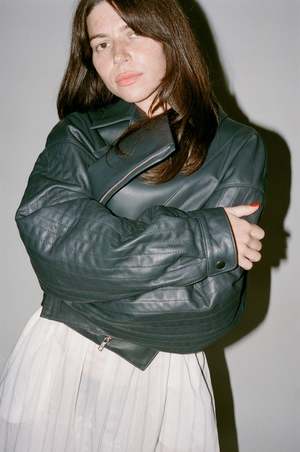 Maryam Nassir Zadeh Hero Jacket - Ink | Garmentory