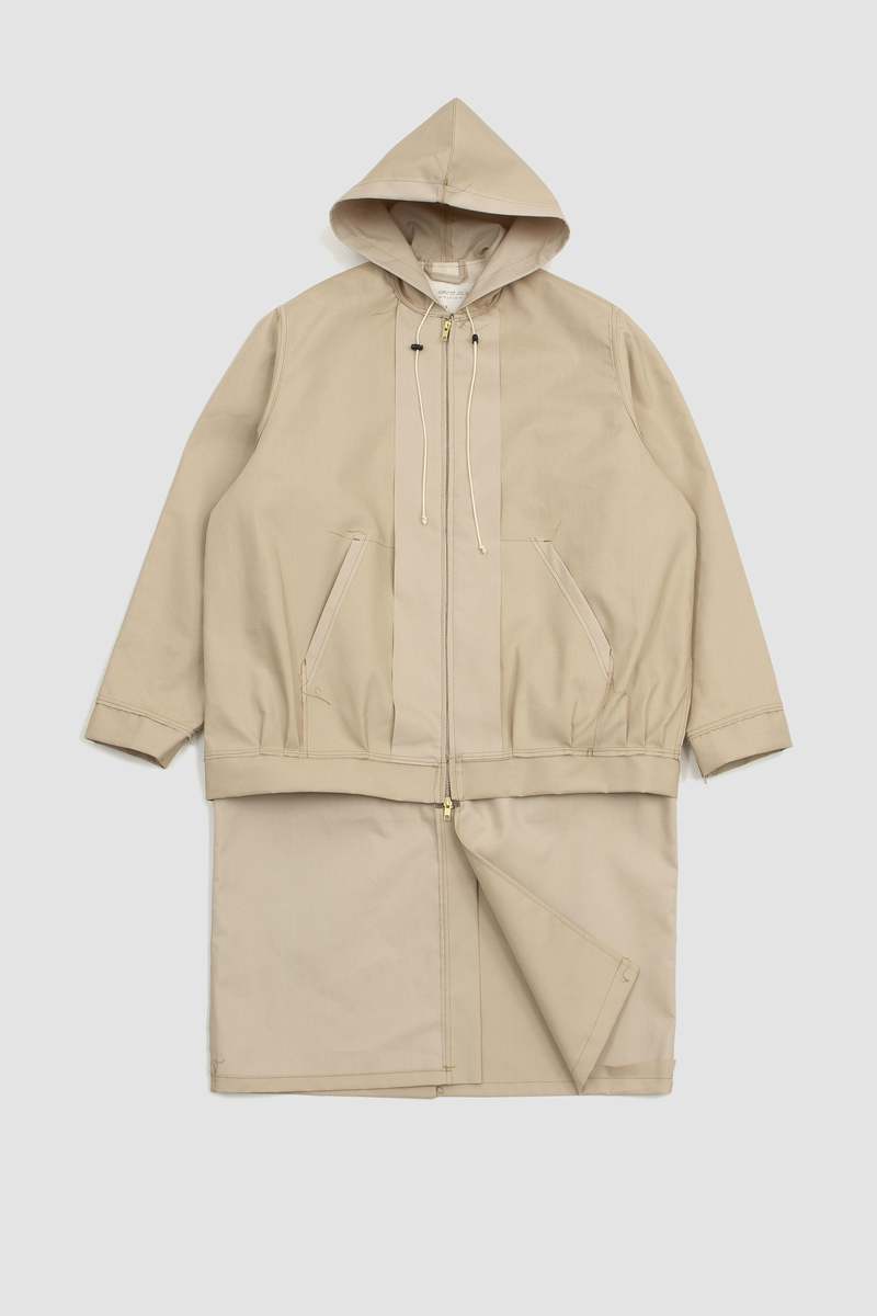 Camiel Fortgens Research Mixed Coat - Sand | Garmentory