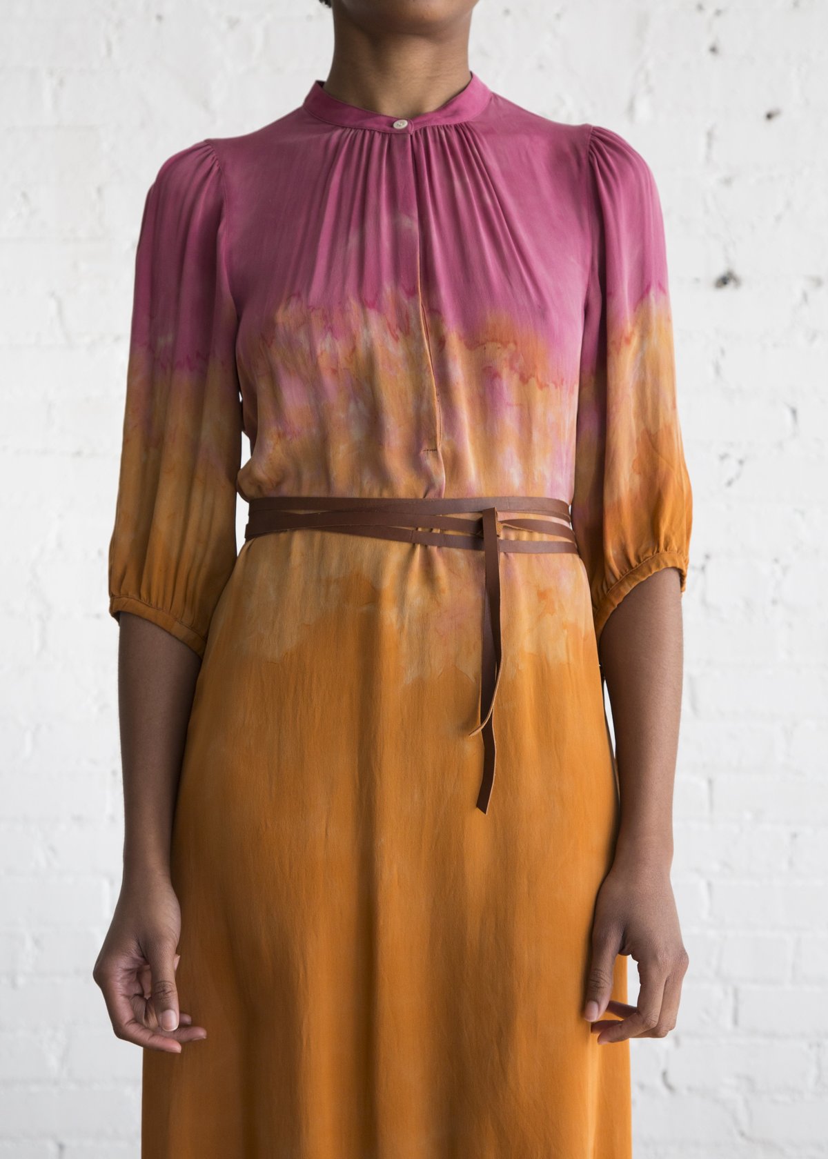 Horses Atelier Skinny Tie Belt - Maple - Image 2 of 3