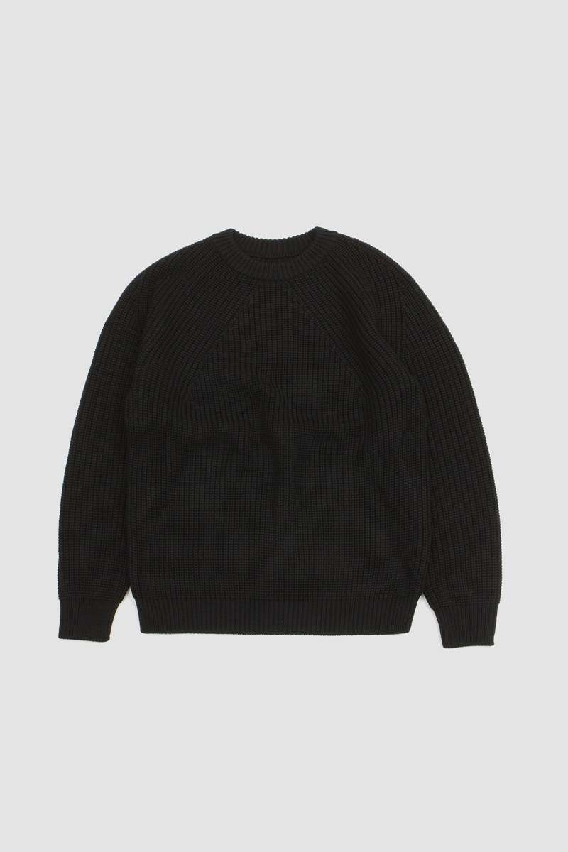 Batoner Signature Crew Neck - Black | Garmentory