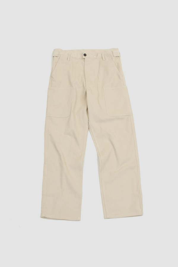 Camiel Fortgens Worker Pants Corduroy - Off White | Garmentory