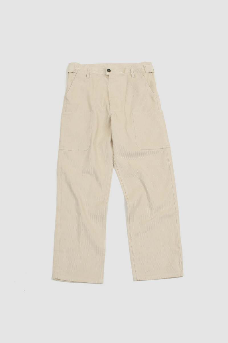 Camiel Fortgens Worker Pants Corduroy - Off White | Garmentory