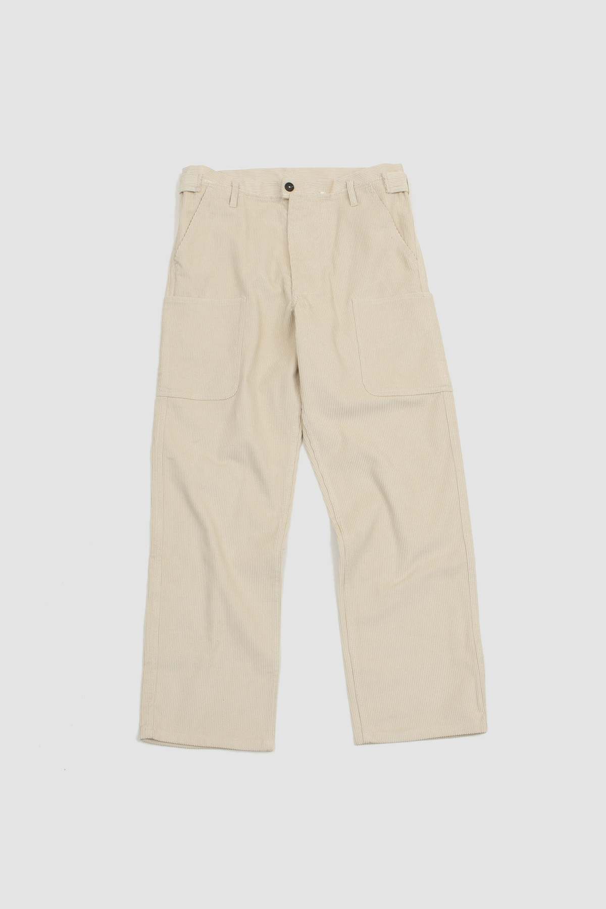 Camiel Fortgens Worker Pants Corduroy - Off White | Garmentory