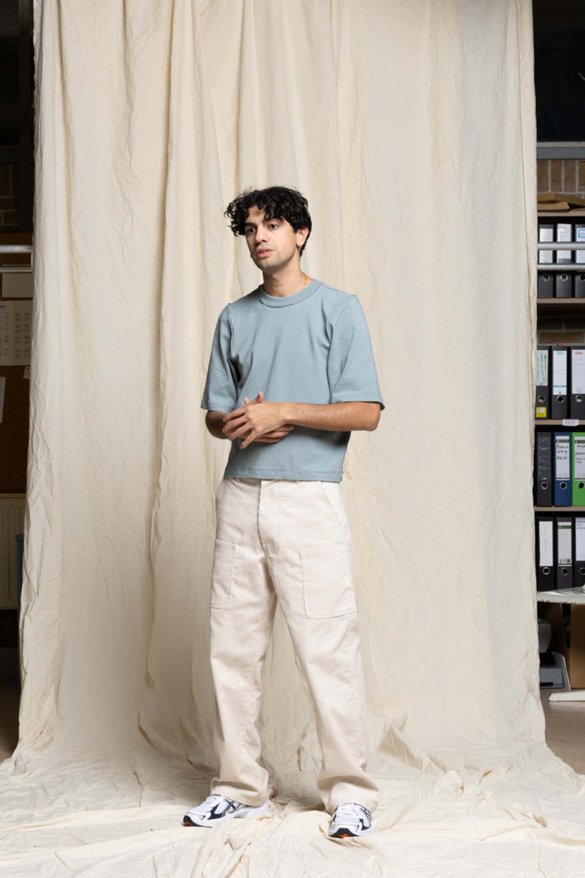 Camiel Fortgens Worker Pants Corduroy - Off White | Garmentory