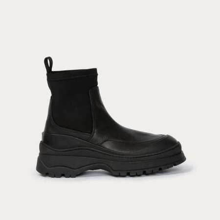 Sofie D'Hoore Fabulous Rubber Chelsea Boots - Black | Garmentory