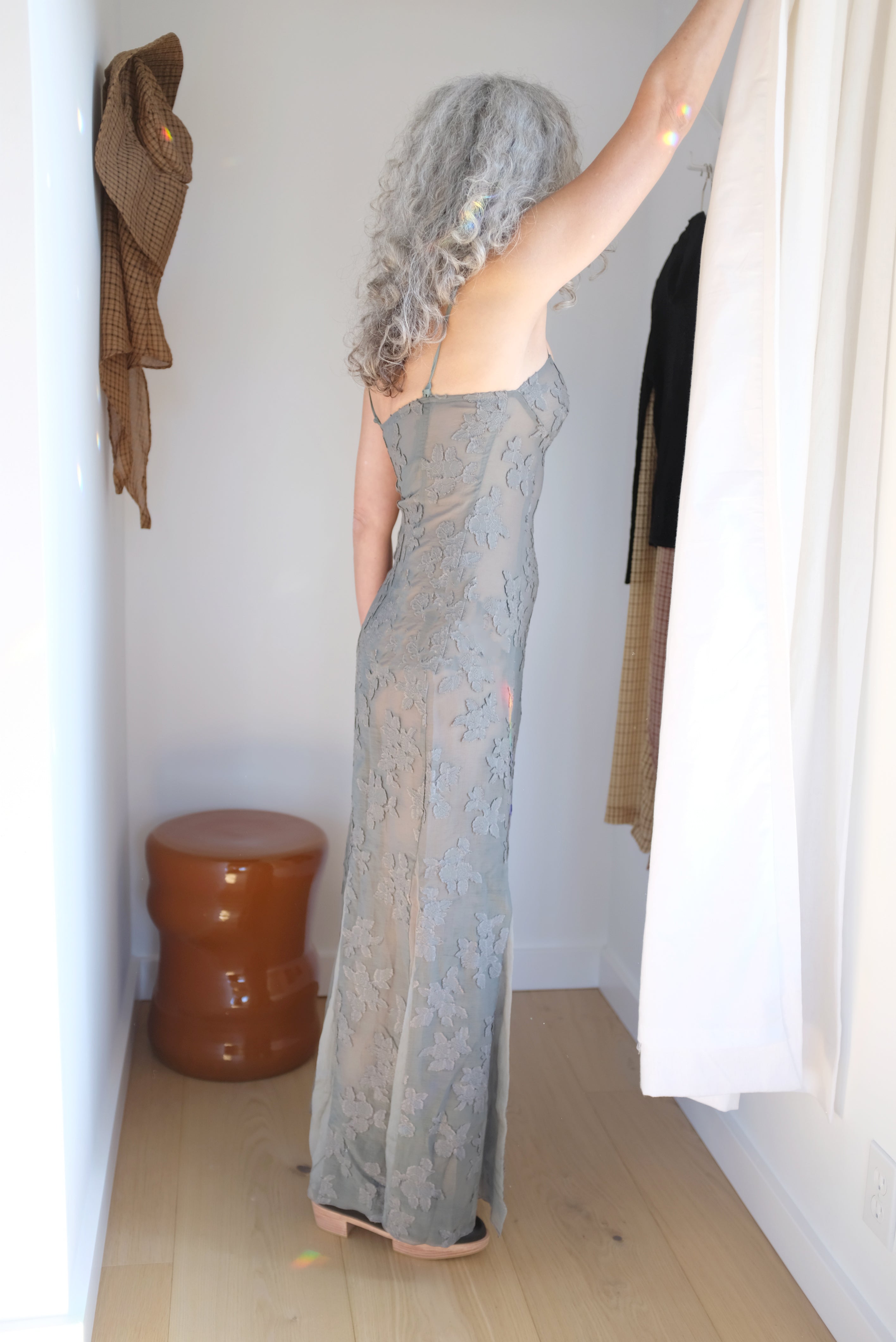 Paloma Wool Maddox Dress - Smoke Green