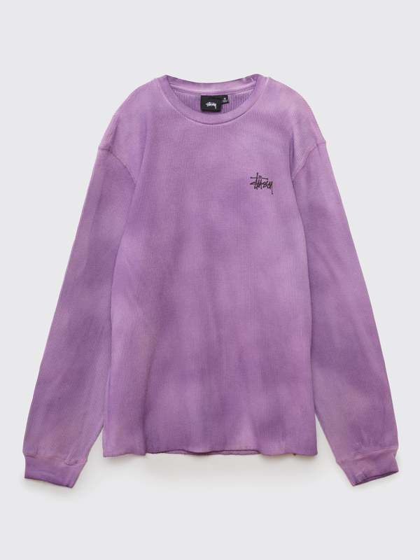 Stussy Basic Stock LS Thermal - Lavender | Garmentory
