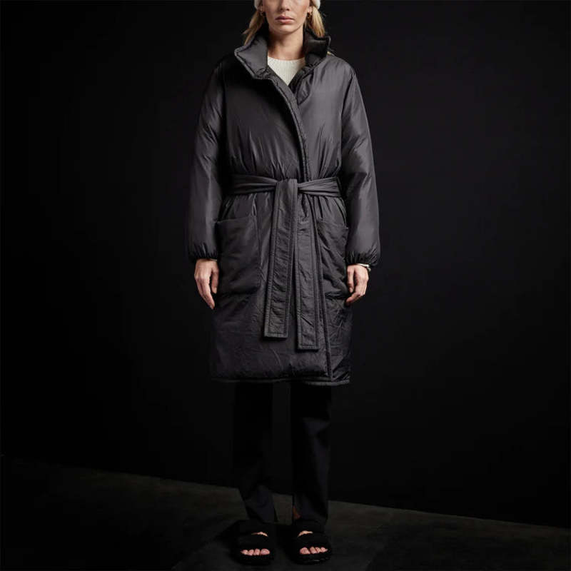 JAMES PERSE / Yosemite Down Duvet Coat/1/ポリエステル/ブラック James Perse Yosemite Down Duvet Coat | Garmentory