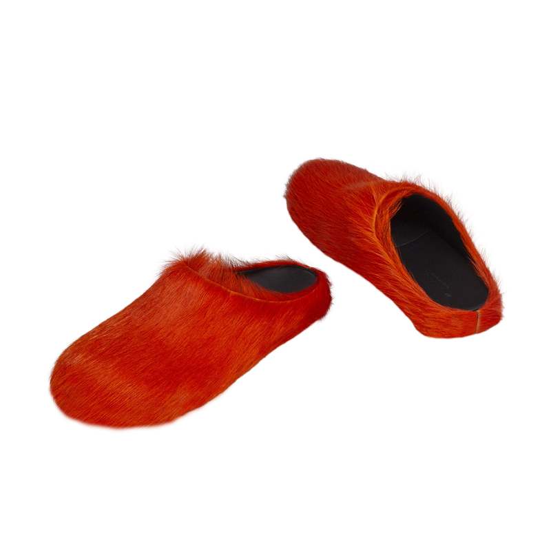Marni Men's Fussbett Sabot shoes - Orange | Garmentory