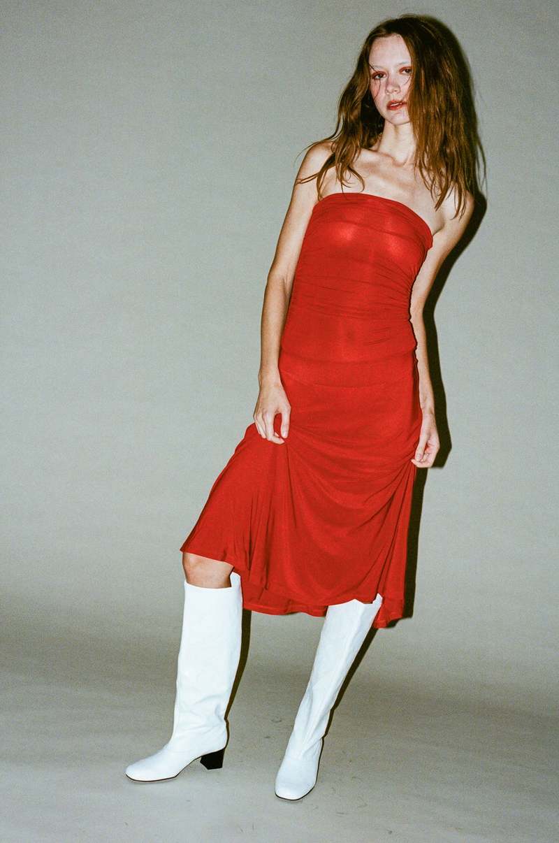 Paloma Wool Moebius Dress/Skirt - Red