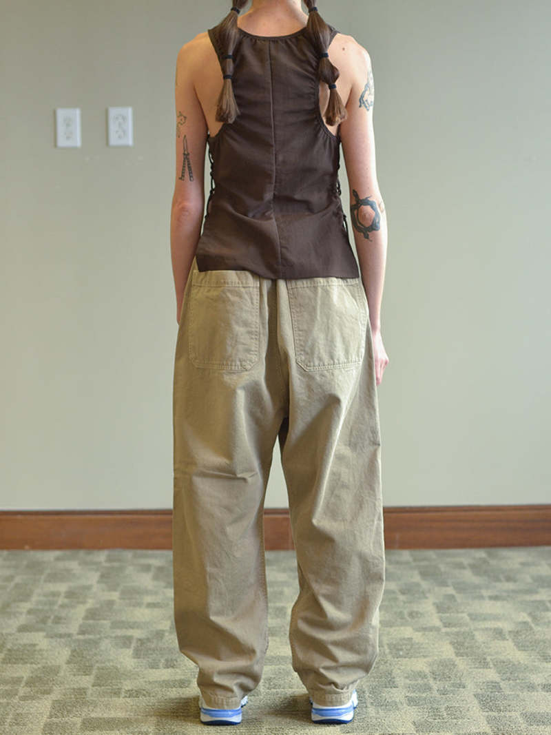 パンツ KAPITAL Katsuragi W Knee Easy Pants KAPITAL W-Knee Easy Pants in Beige | SVD USA