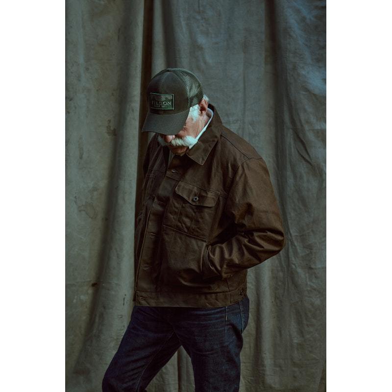 Waxed Canvas Filson Canvas Cruiser Filson Tin Cloth Short Lined