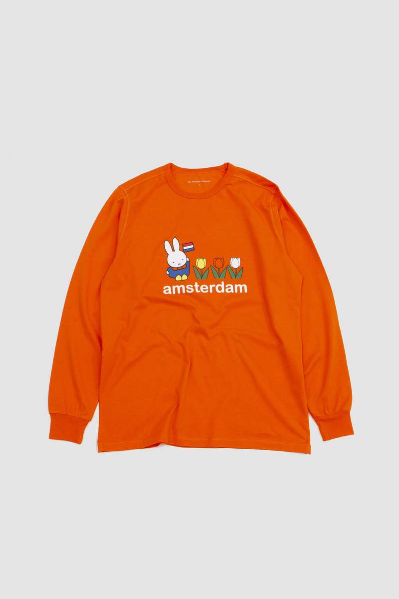 Pop Trading Company Miffy Amsterdam Longsleeve T-Shirt