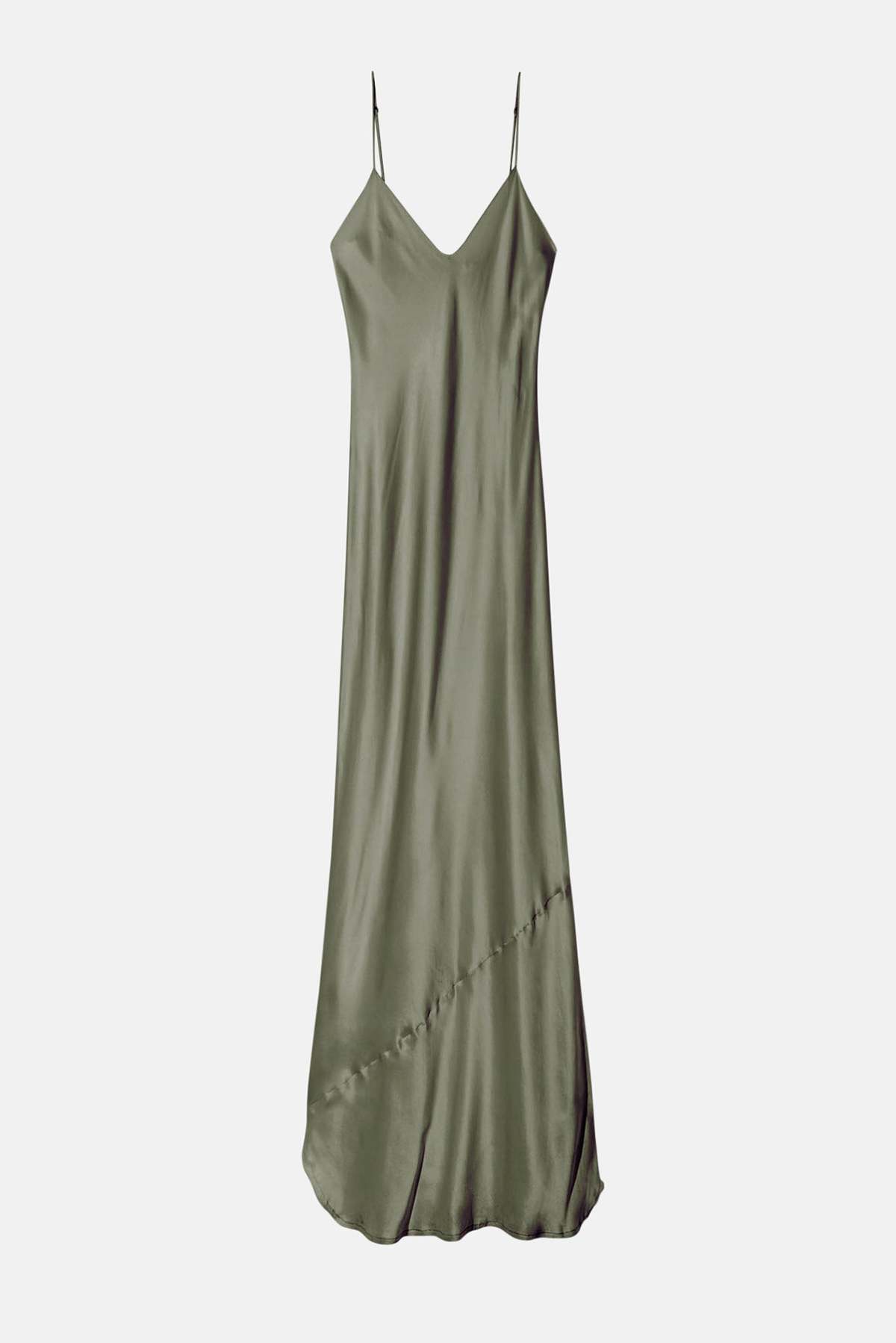 Nili Lotan Cami Gown - Admiral Green | Garmentory