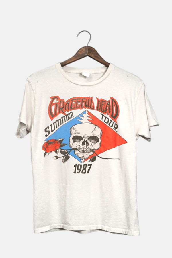 MadeWorn Grateful Dead Summer Tour '87 Tee - Vintage White