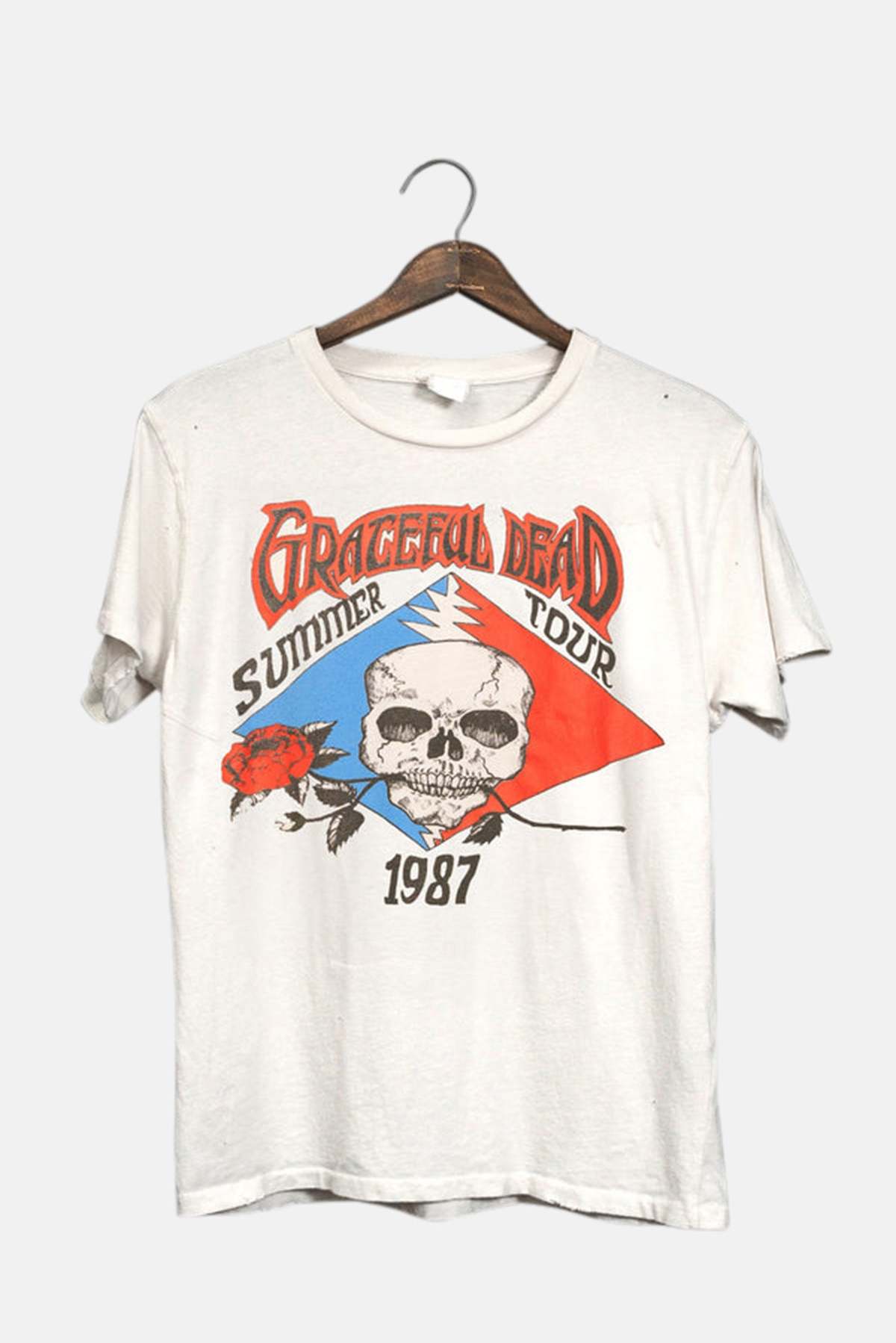 MadeWorn Grateful Dead Summer Tour '87 Tee - Vintage White - Image 1 of 2