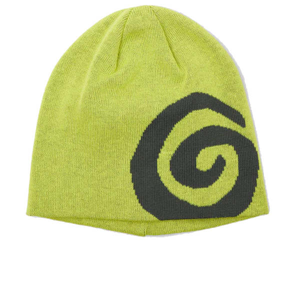 ostrya Swirl Merino Beanie - Acid | Garmentory