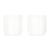 Hudson Wilder Decca Glass Set - White - Thumbnail 1