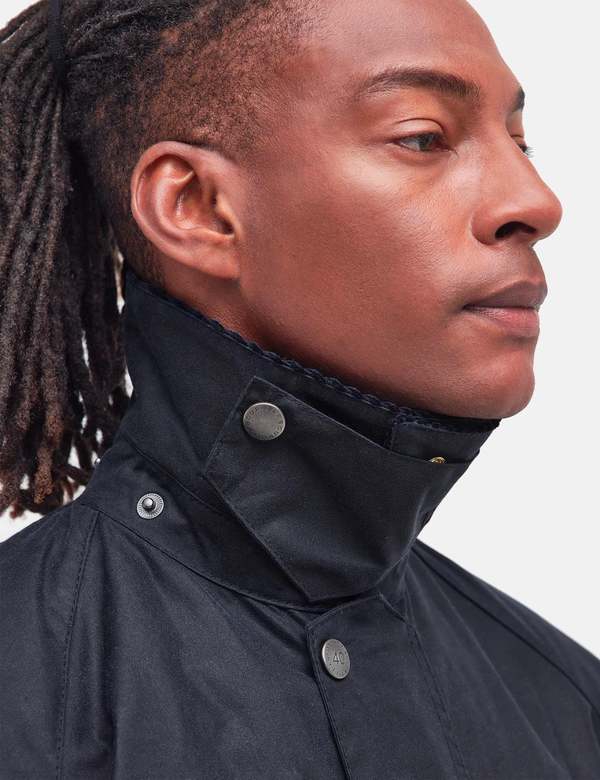 Barbour 40th Anniversary Beaufort Wax Jacket - Navy Blue | Garmentory