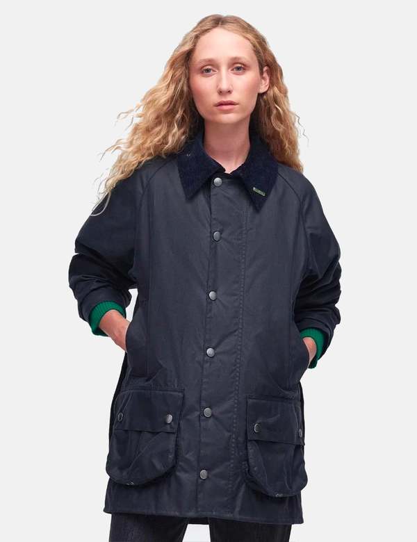 Barbour 40th Anniversary Beaufort Wax Jacket - Navy Blue | Garmentory