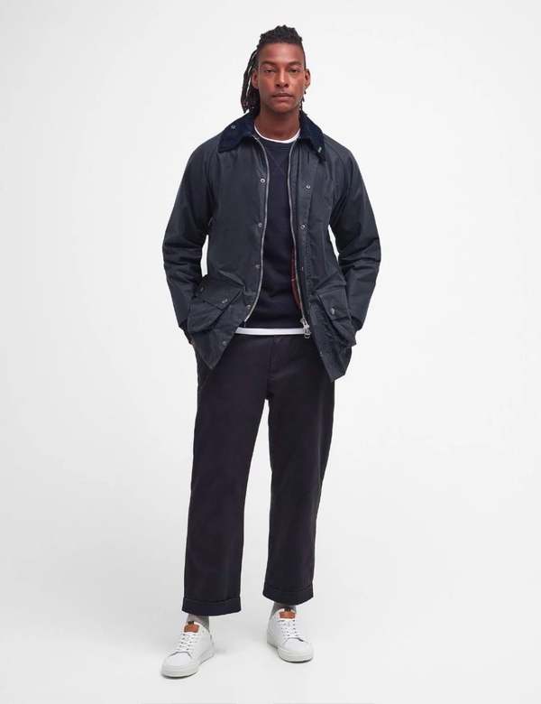 Barbour 40th Anniversary Beaufort Wax Jacket - Navy Blue | Garmentory