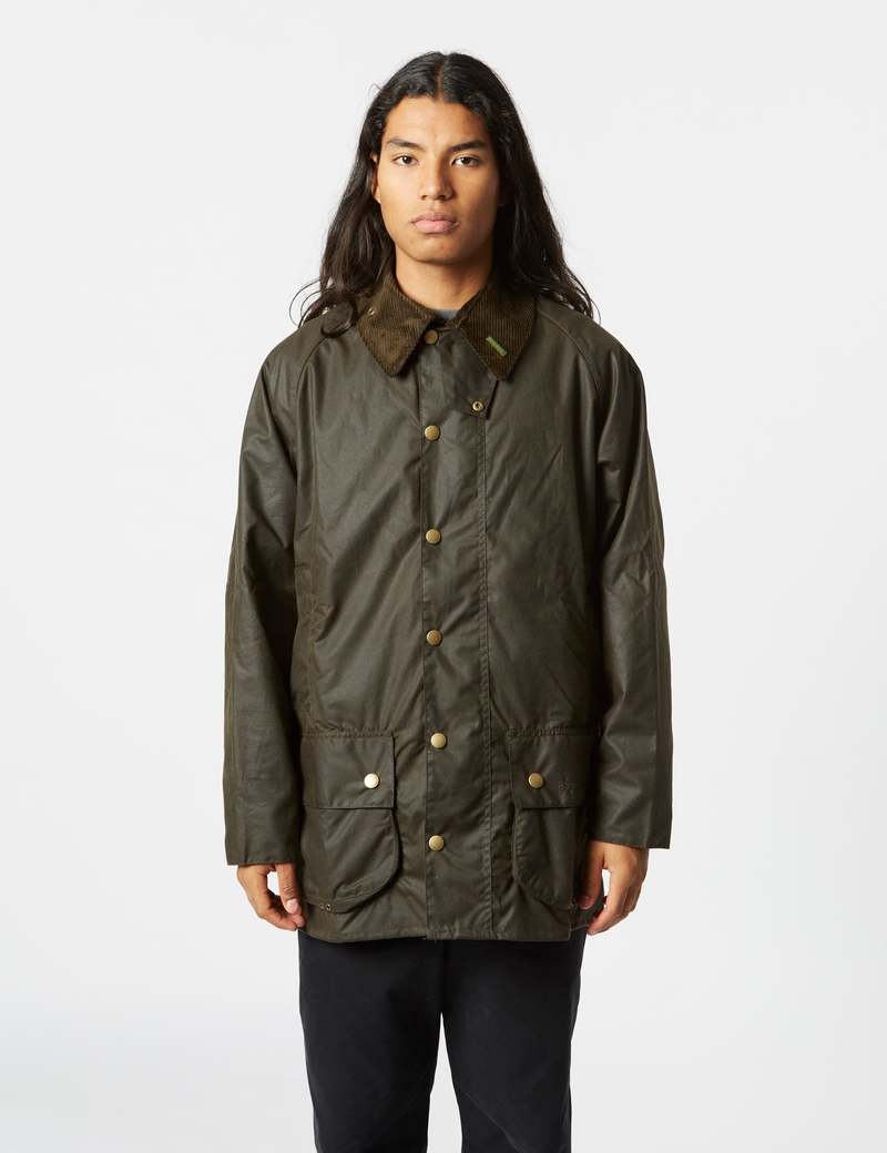 Barbour 40th Anniversary Beaufort Wax Jacket - Olive Green