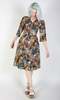 Birds of North America Chestnut Bunting Dress - Everlasting - Thumbnail 6