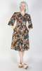 Birds of North America Chestnut Bunting Dress - Everlasting - Thumbnail 8