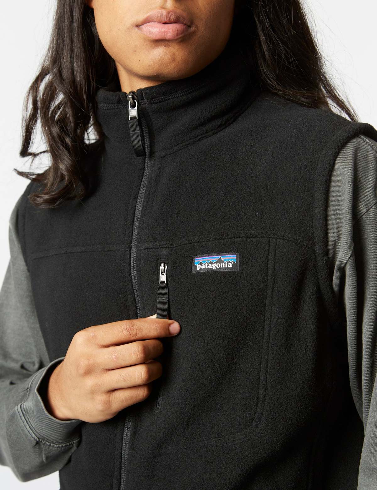 Patagonia Classic Synchilla Vest - Black | Garmentory