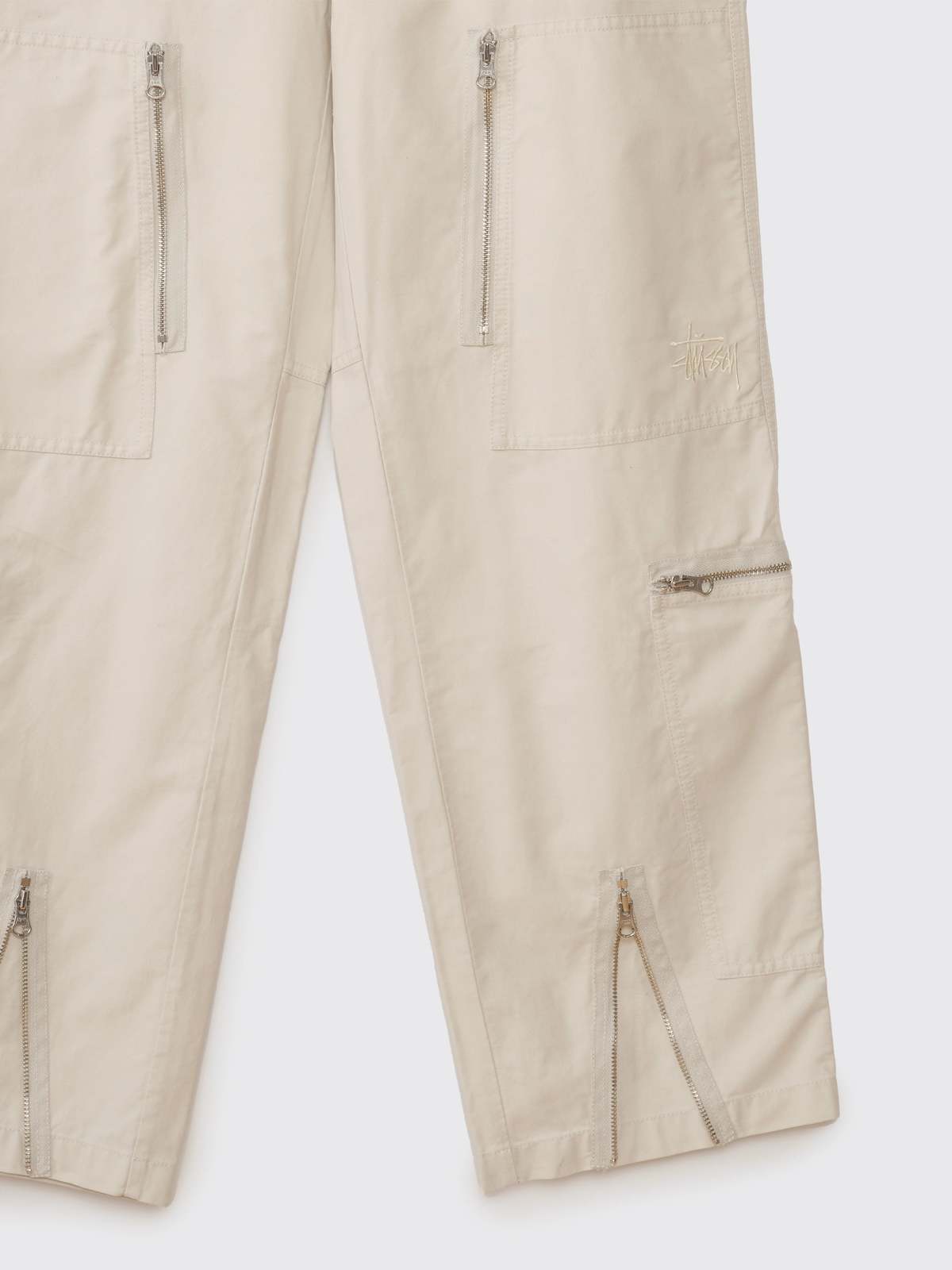 Stussy NYCO FLIGHT PANTS cream Lサイズ