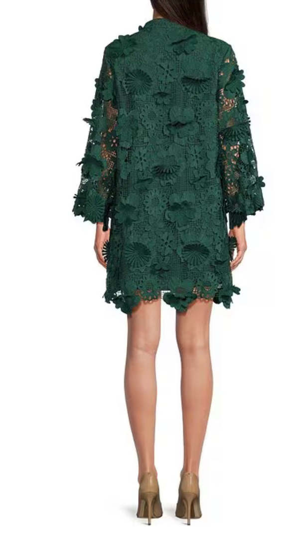 J.Marie Collections Seraphina Mini Dress - Green