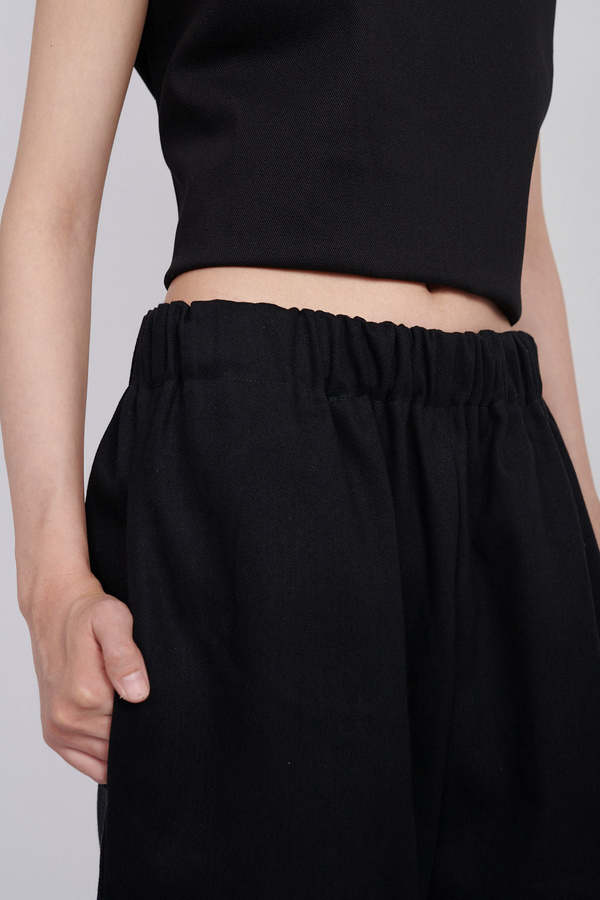 Ashley Rowe Baggy Denim Jorts - Black Ashley Rowe Baggy Denim Jorts - Black