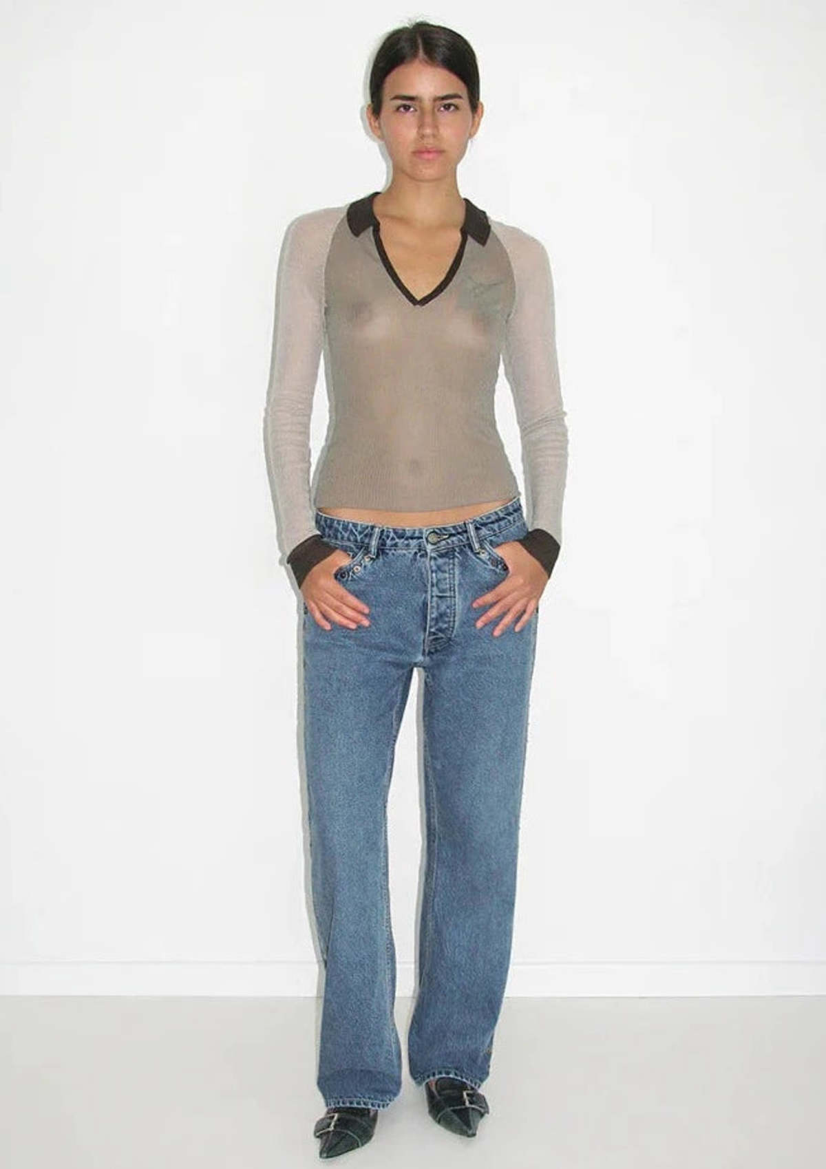 Paloma Wool Torrentbo Shirt - Grey | Garmentory