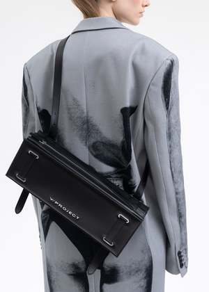 Y/Project - Accordion bag 最終値下げ Y/Project Mini Accordion Leather Shoulder Bag | Black | FARFETCH