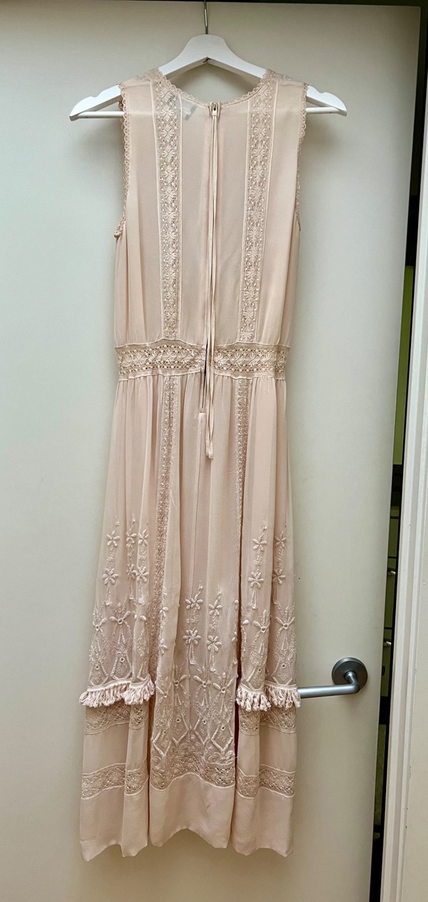 Ulla Johnson Lace Dress - Pale Pink Peach