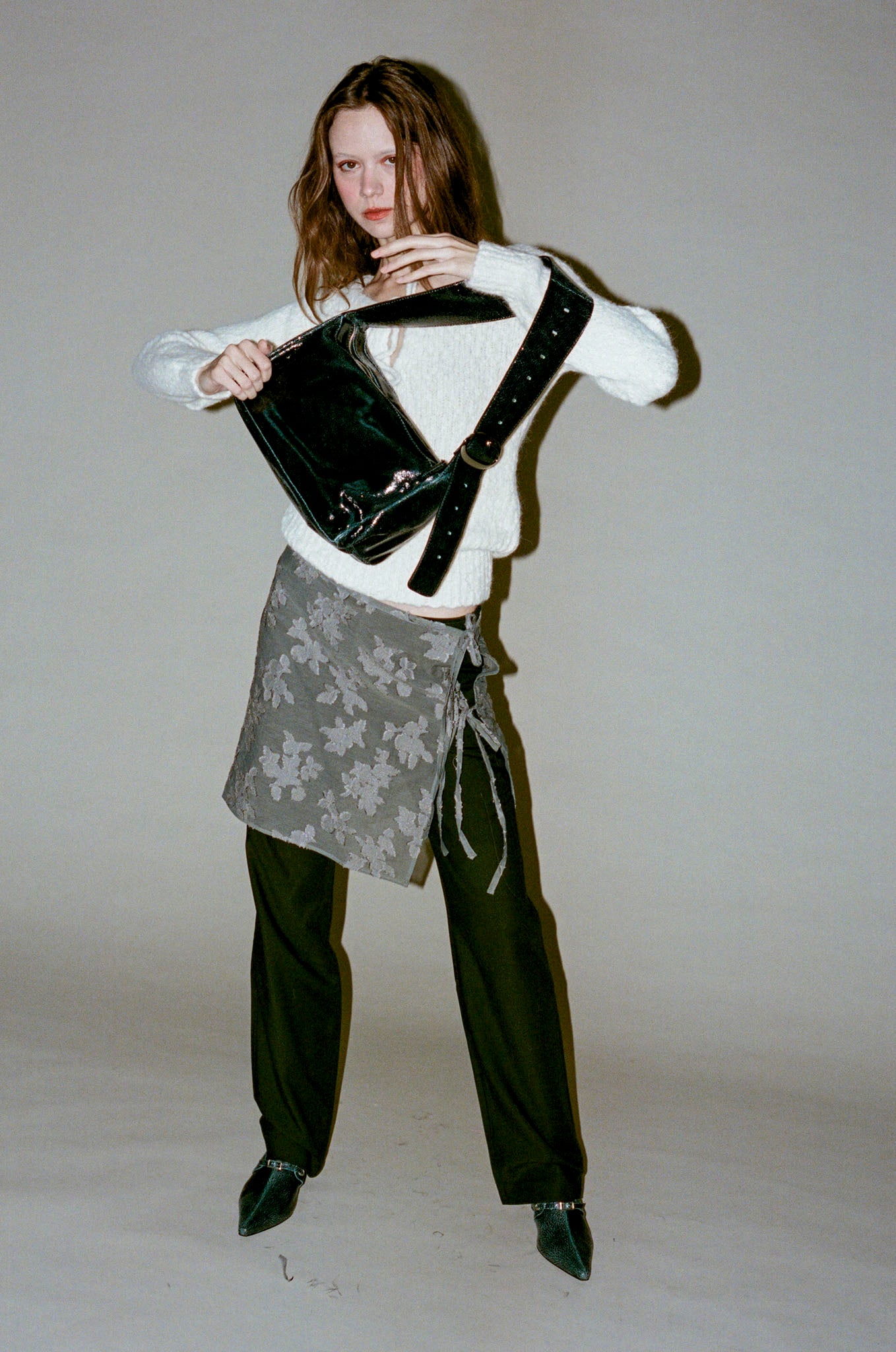 Paloma Wool Squared Teabag - Black | Garmentory